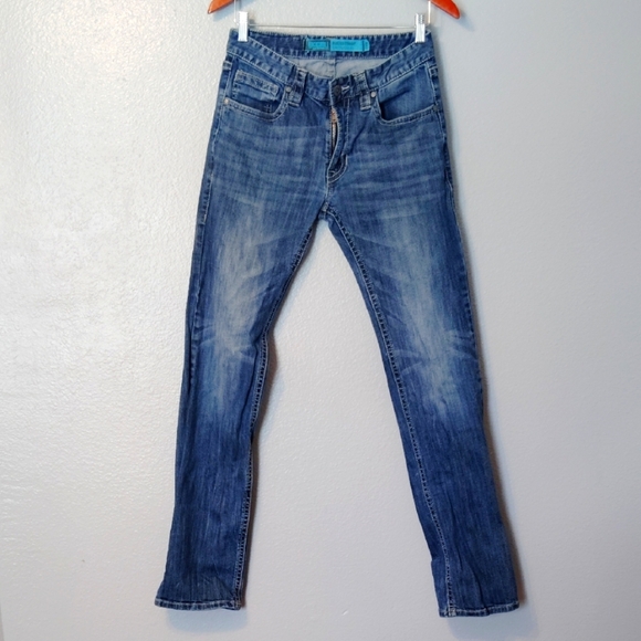 Rock & Roll Cowboy Denim Revolver Straight Slim Straight Leg 30/36 - Picture 1 of 16